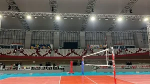 Jakarta International Velodrome dipadati penonton pada hari pertama leg 2 SEA V League 2025