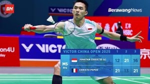 Jonatan diadang Christo Popov dan Gagal di 16 Besar