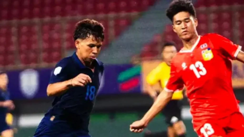 Kamboja vs Laos Berakhir Imbang 1-1