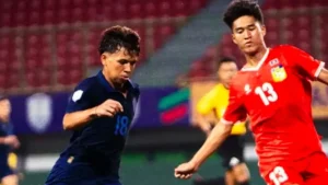 Kamboja vs Laos Berakhir Imbang 1-1