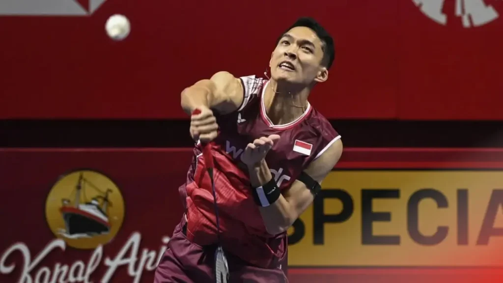 Pebulu tangkis tunggal putra Indonesia Jonatan Christie