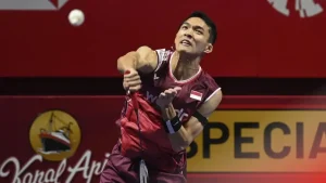 Pebulu tangkis tunggal putra Indonesia Jonatan Christie
