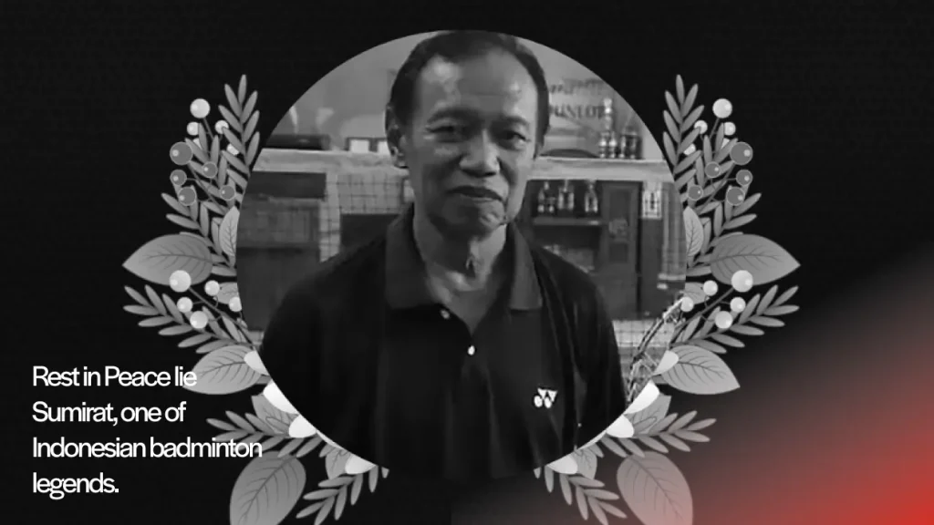 Rest in Peace Iie Sumirat, one of Indonesian badminton legends.