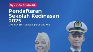 Update statistik pendaftar sekolah kedinasan pada 16 Juli