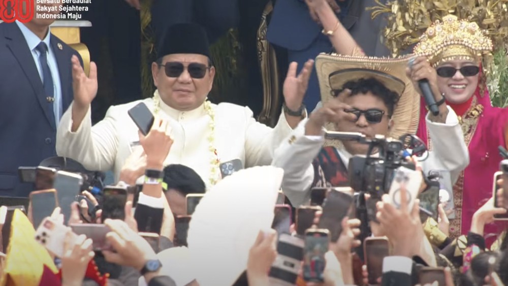 Prabowo Bikin Istana Bergoyang! Joget Heboh HUT RI