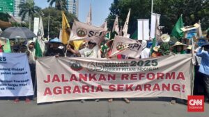 Aksi Petani Memanas! Jalan Merdeka Kembali Dibuka?