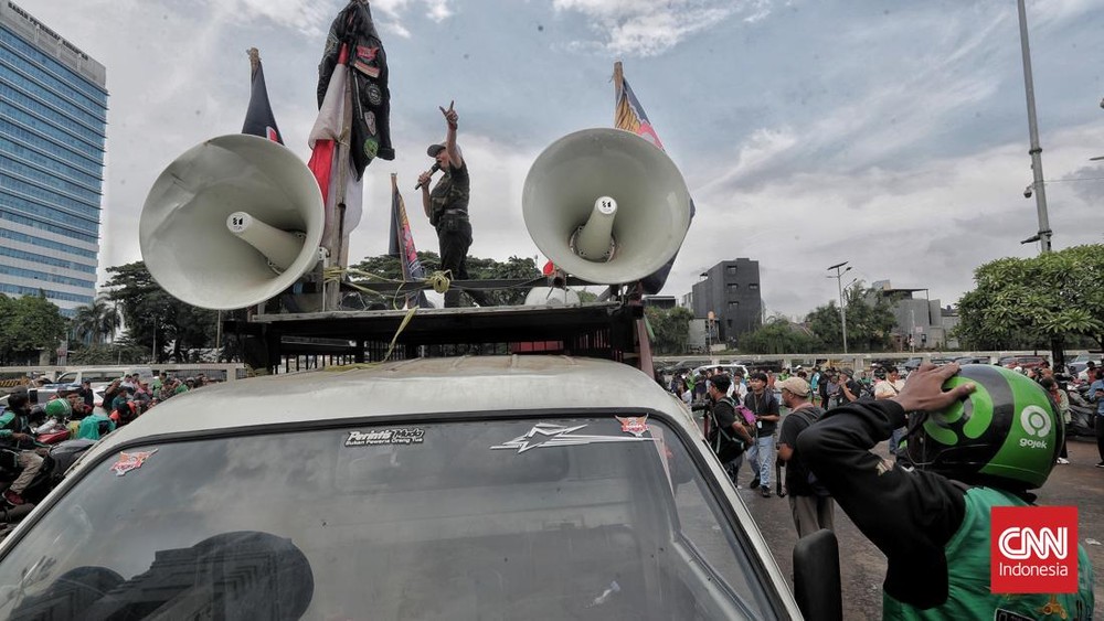 Ojol Bersorak Tuntutan Disetujui DPR RI?