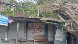 Dahsyat! Angin Kencang Porak Porandakan Bandung