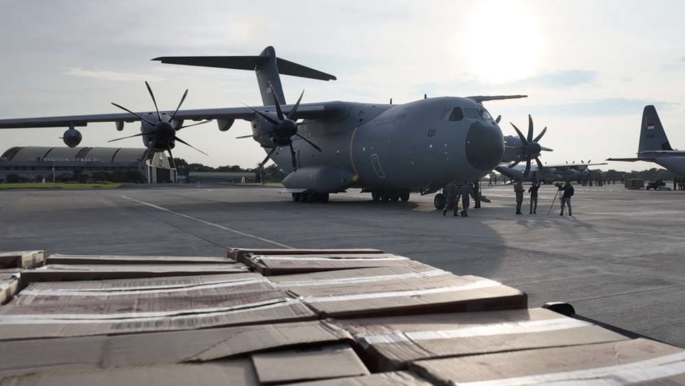 Empat Pesawat Dikerahkan! Bantuan Mendesak ke Aceh-Sumbar