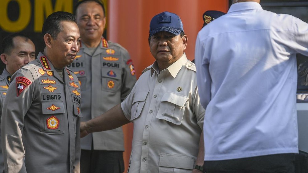 Prabowo Turun Tangan Selesaikan Kisruh Polisi Sipil
