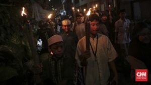 Pawai Obor Spektakuler Sambut Ramadan Menggetarkan Hati