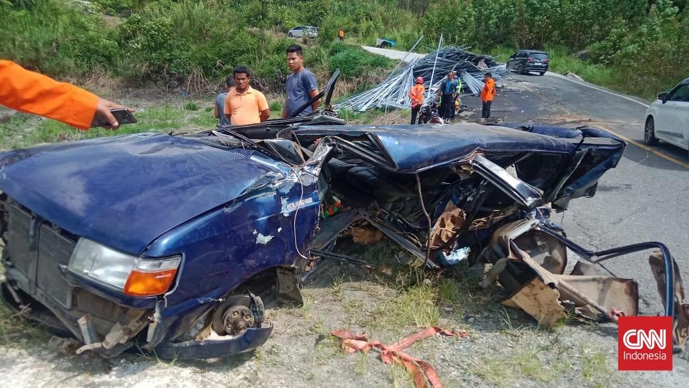 Horor di Tanjakan Simalungun Tiga Pemudik Tewas