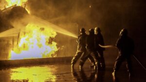 Api Mengamuk Gudang Pakan Kucing dan Perabotan Ludes