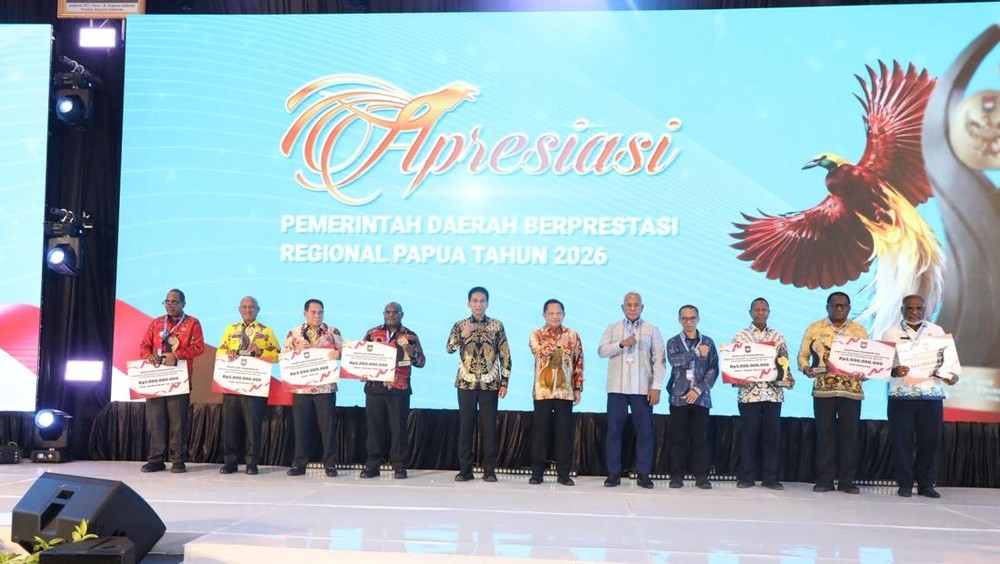 Terungkap Daerah Paling Berprestasi di Tanah Papua