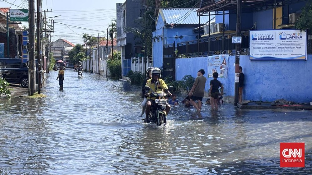 Terungkap Penyebab Banjir Surabaya 2 Hari Berturut
