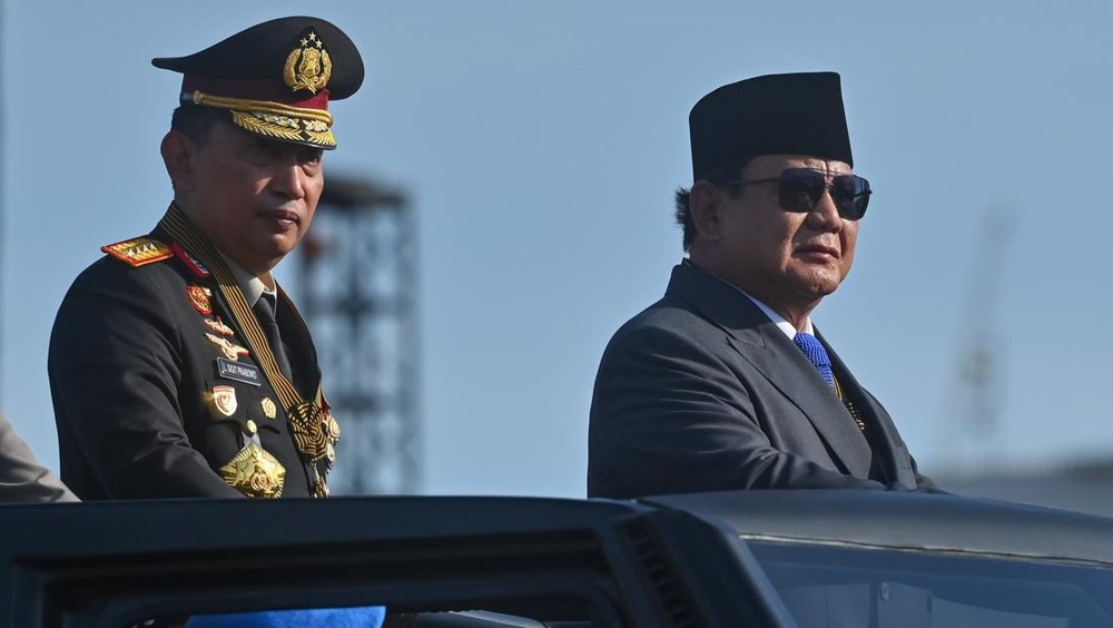 Prabowo Pimpin Upacara Bhayangkara ke-80 Bukan di Monas